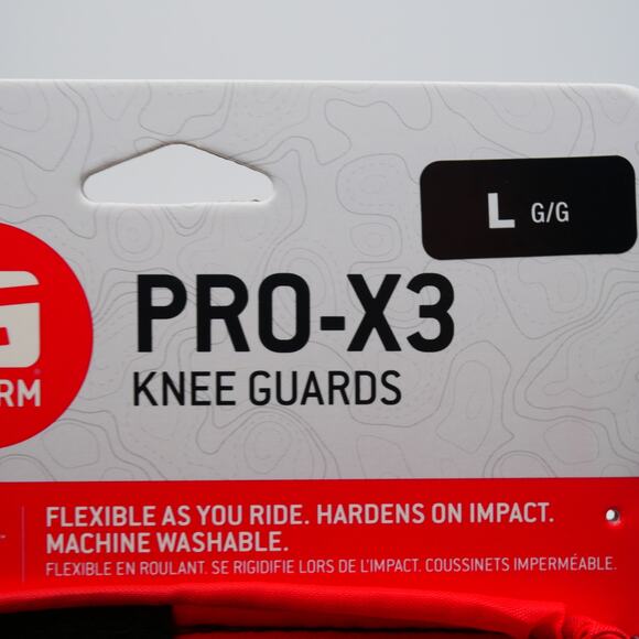 NEW G-Form Pro-X3 Knee Guards Protective Pads Adult Large Black Street Art - Picture 8 of 12